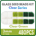 Vibrant Glass Seed Bead Kit Spark Your Jewelry Making
