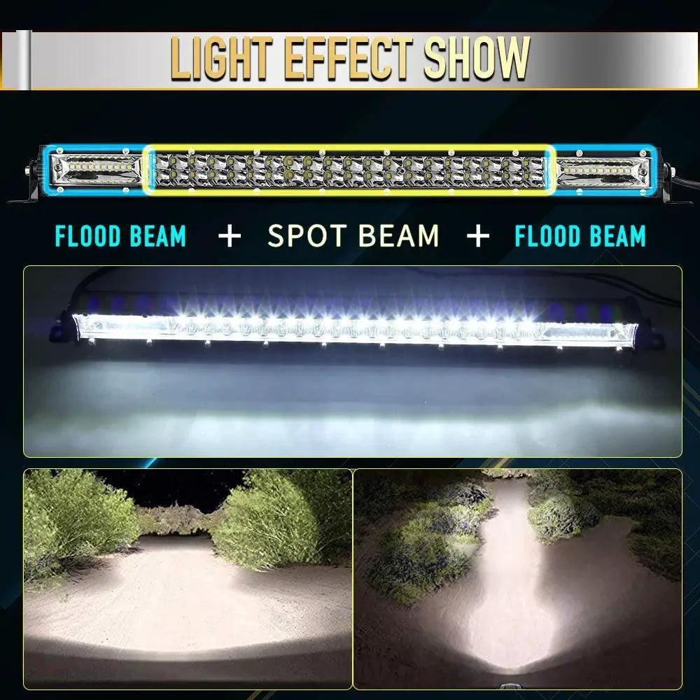 Ultra Slim LED Bar For Superior Offroad Visibility Light Bar