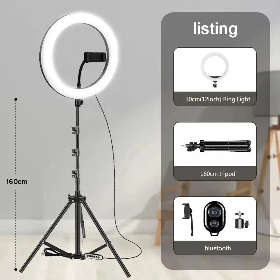 Professional LED Ring Light for Makeup and Photography