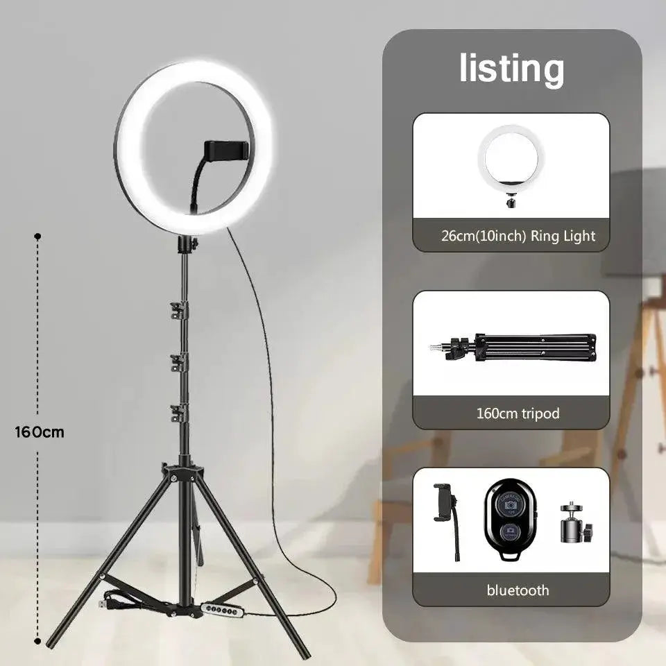 Clear Lighting LED Ring Light for Makeup — product view 11