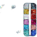 Vibrant Alphabet Resin Sequins Craft Kit