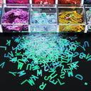 Vibrant Alphabet Resin Sequins Craft Kit