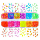 Vibrant Alphabet Resin Sequins Craft Kit
