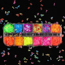 Vibrant Alphabet Resin Sequins Craft Kit