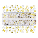 Vibrant Alphabet Resin Sequins Craft Kit