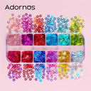 Vibrant Alphabet Resin Sequins Craft Kit