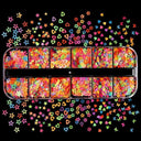 Vibrant Alphabet Resin Sequins Craft Kit