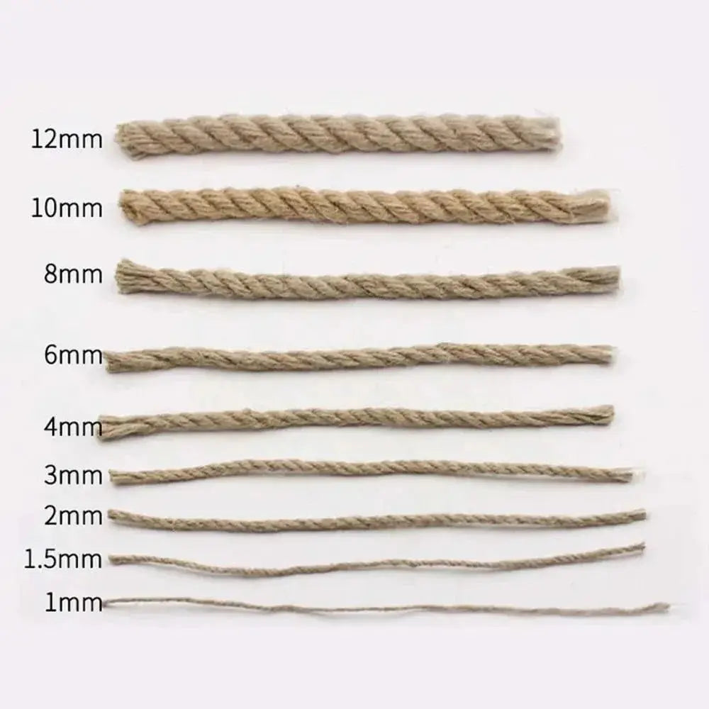 Jute Twine Rope For Crafting And Gardening Eco Friendly