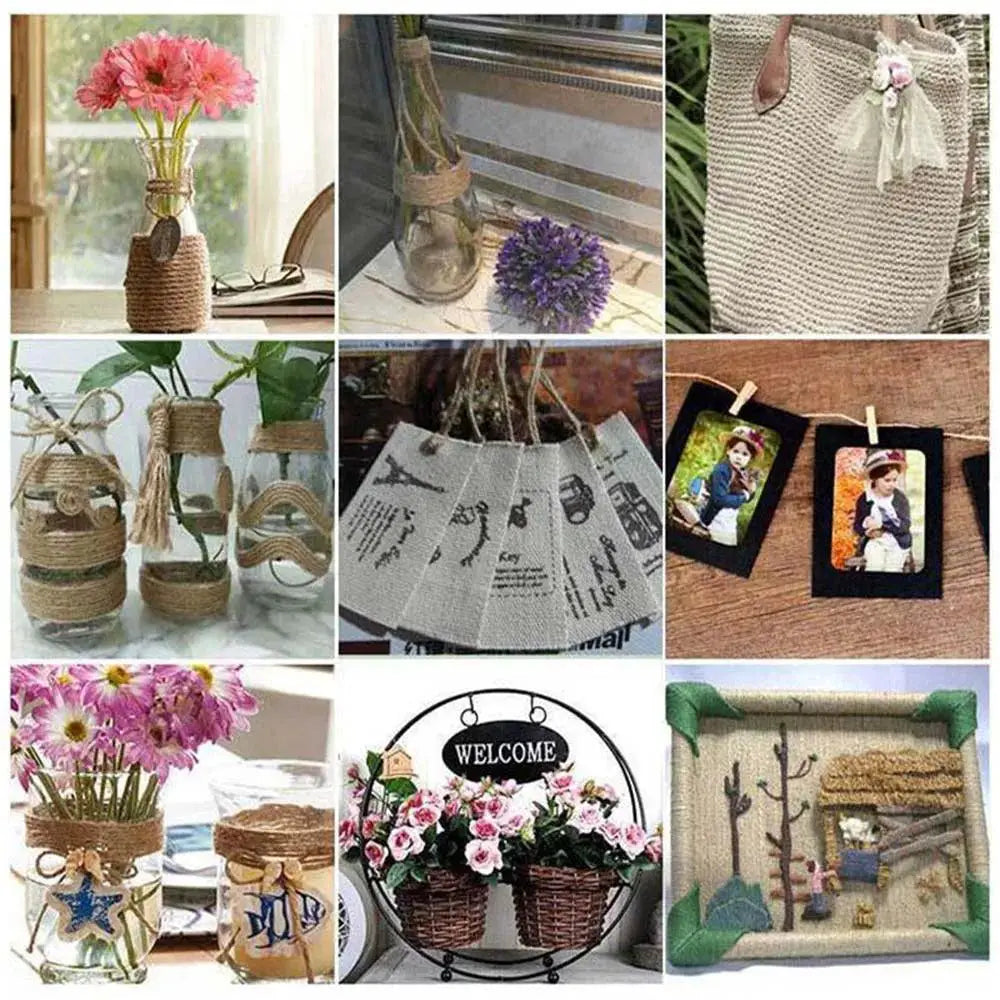 Jute Twine Rope For Crafting And Gardening Eco Friendly