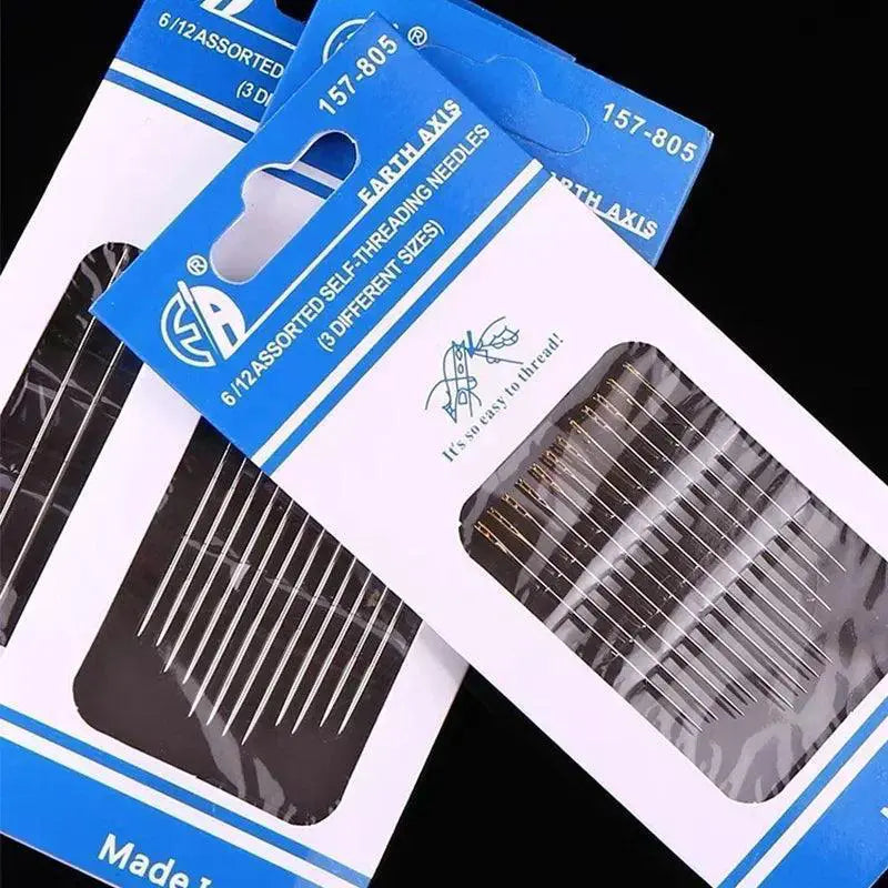 Easy Thread Blind Sewing Needles Set For Elderly Crafters