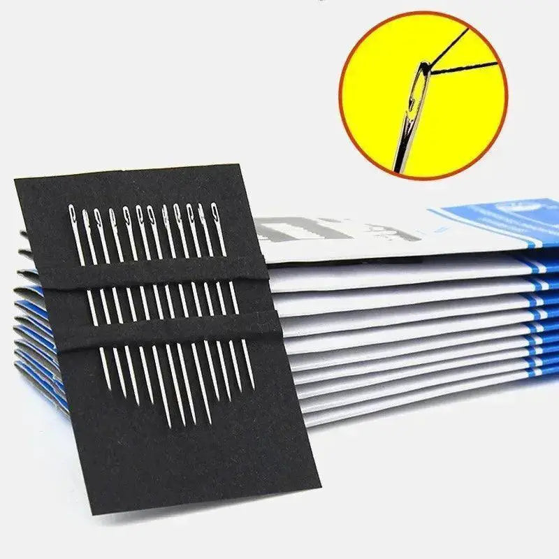 Easy Thread Blind Sewing Needles Set For Elderly Crafters