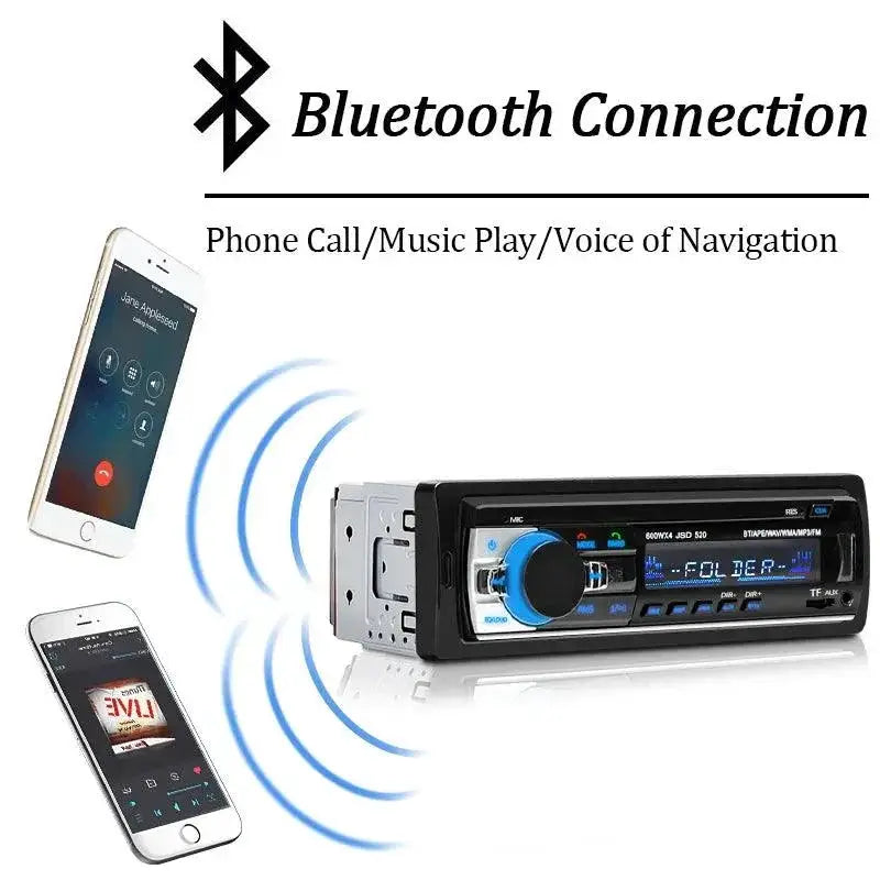 Car Bluetooth MP3 Player With FM Radio USB SD Input