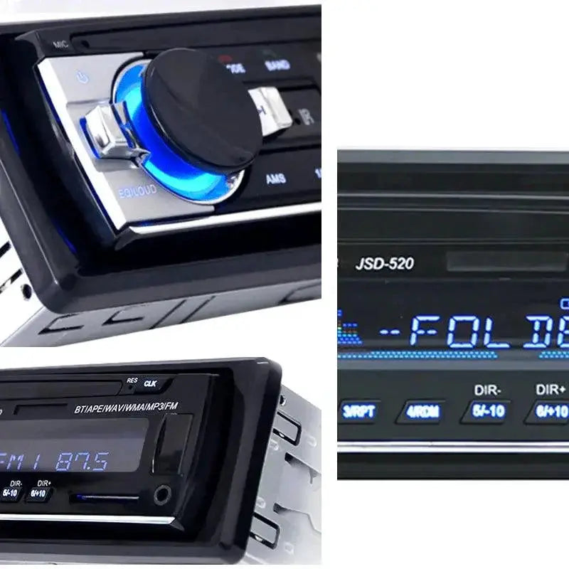 Car Bluetooth MP3 Player With FM Radio USB SD Input