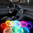 Calm Glow Car Interior Lighting Night