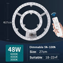 LED Ceiling Light Module Energy Efficient Dimmable Panel