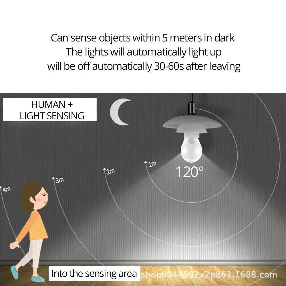 LED Motion Sensor Bulb For Home Stair Hallway Lighting