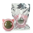 Catnip Rotatable Wall Ball Toy For Healthy Teeth Cleaning
