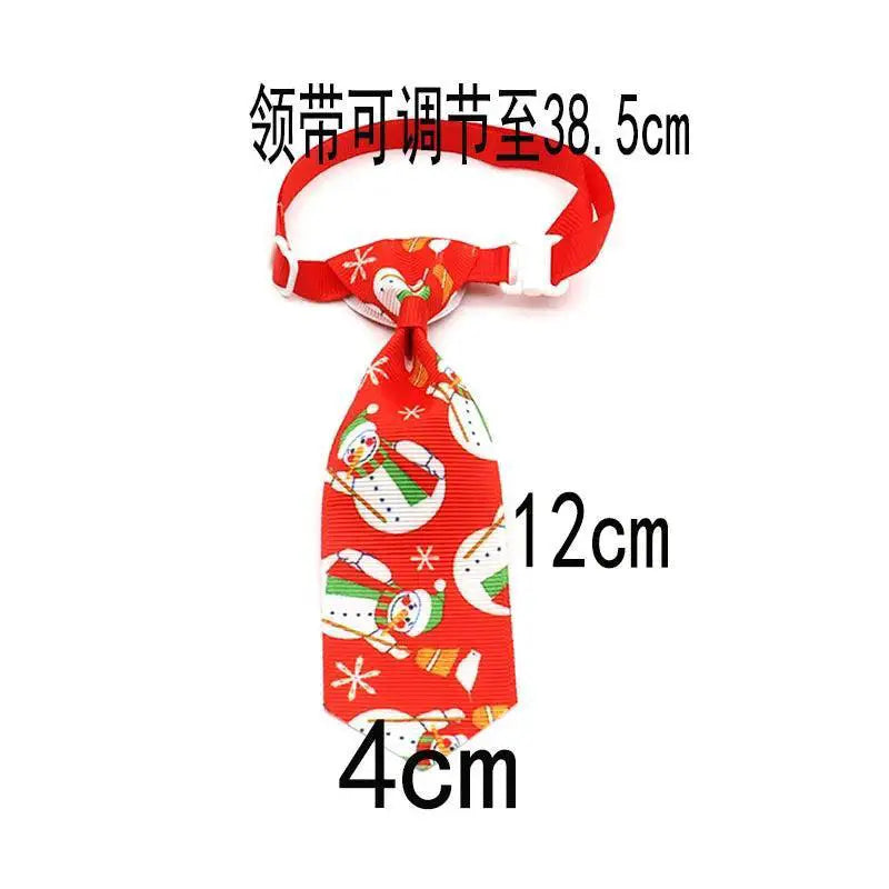 Festive Bow Tie For Pets Adorable Holiday Accessory