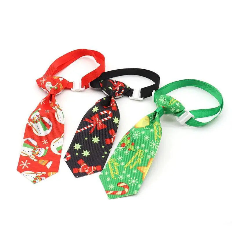 Festive Bow Tie For Pets Adorable Holiday Accessory