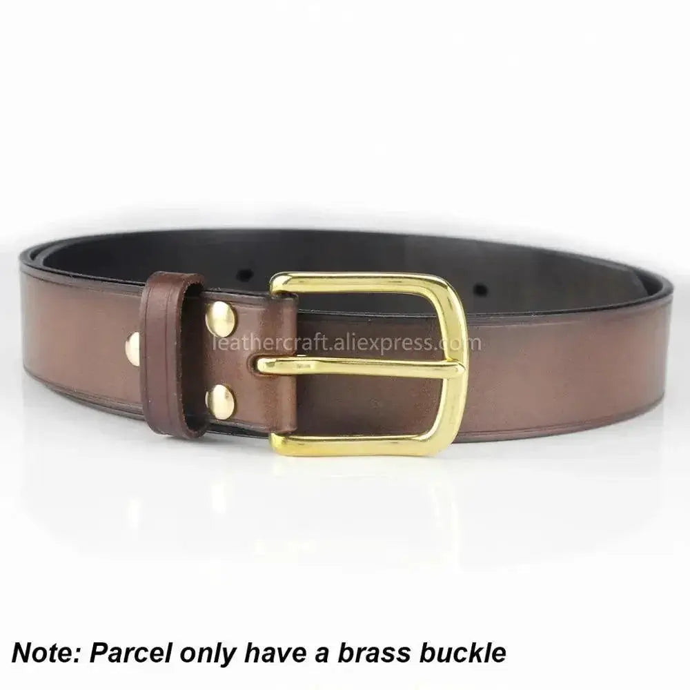 Brass Belt Buckle Elevate Leather Craft With Premium Style