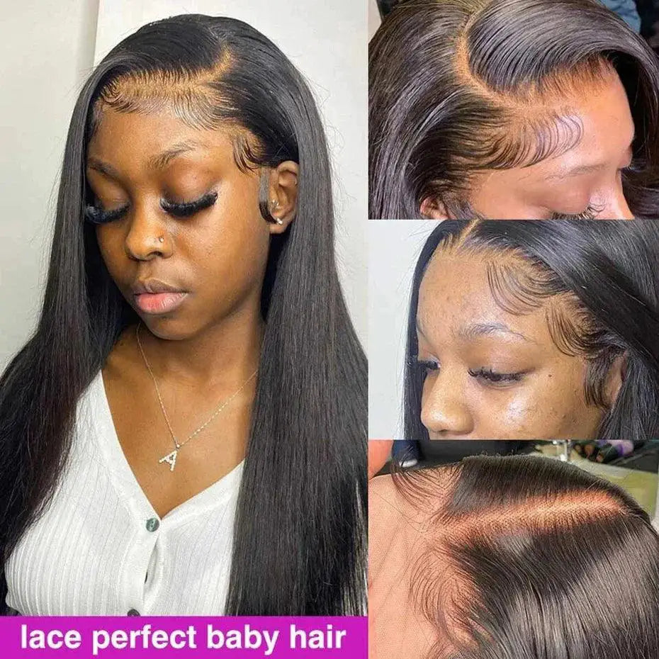 Premium 360 Lace Frontal Wig Brazilian Bone Straight