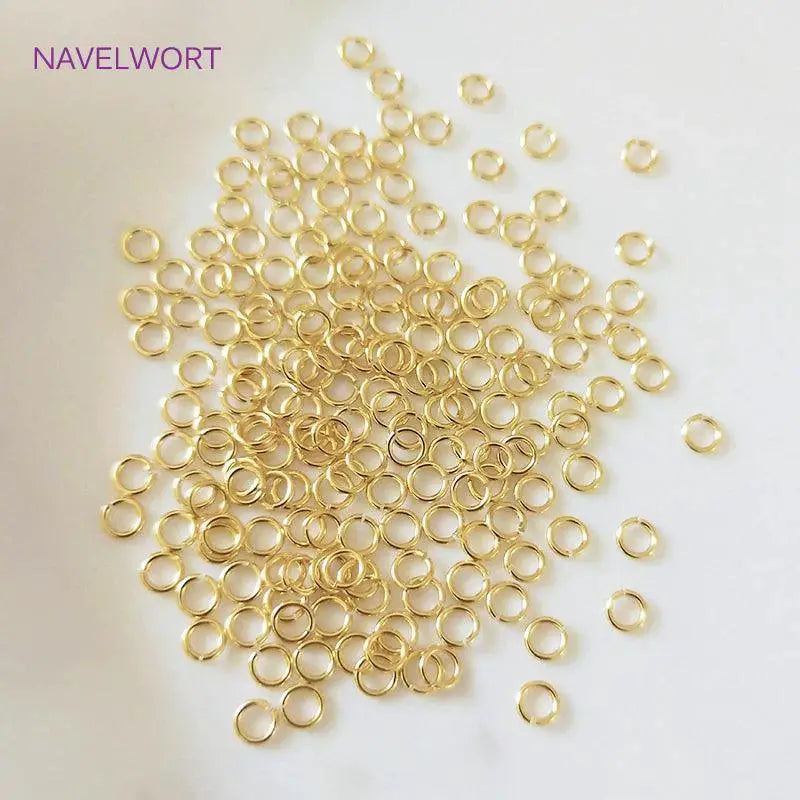 Exquisite Gold Plated Rings Set Premium Jewelry Making Kit