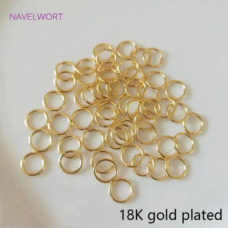 Exquisite Gold Plated Rings Set Premium Jewelry Making Kit
