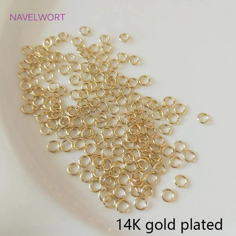 Exquisite Gold Plated Rings Set Premium Jewelry Making Kit