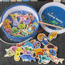 Wooden Magnetic Fishing Toy For Kids