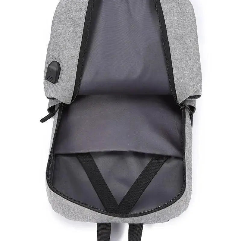 Lightweight USB Charging Schoolbag Backpack For Travel
