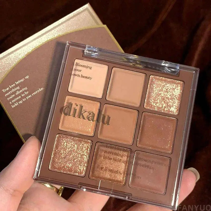 Korean Charm Eyeshadow Palette Captivating Finishes