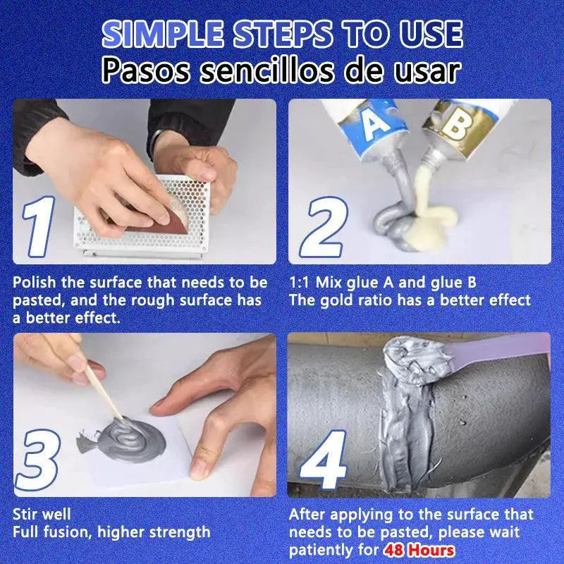 Metal Welding Glue Versatile Adhesive For Strong Repairs