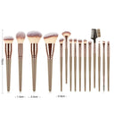 Streak Free Makeup Brush Set for Pros