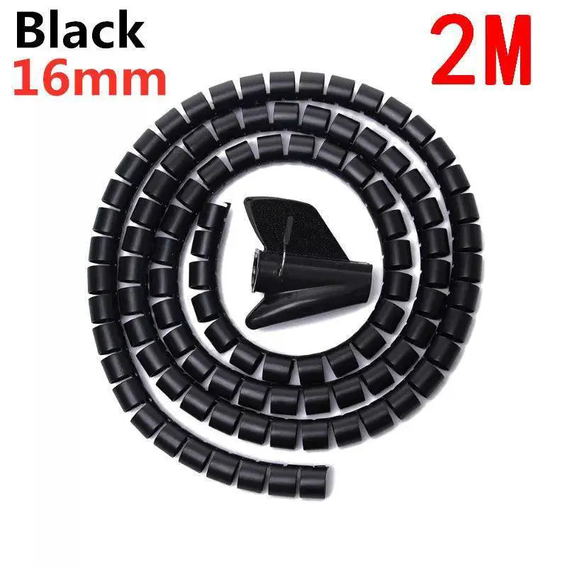 Spiral Cable Protector With Bite Proof Tech Upgrade
