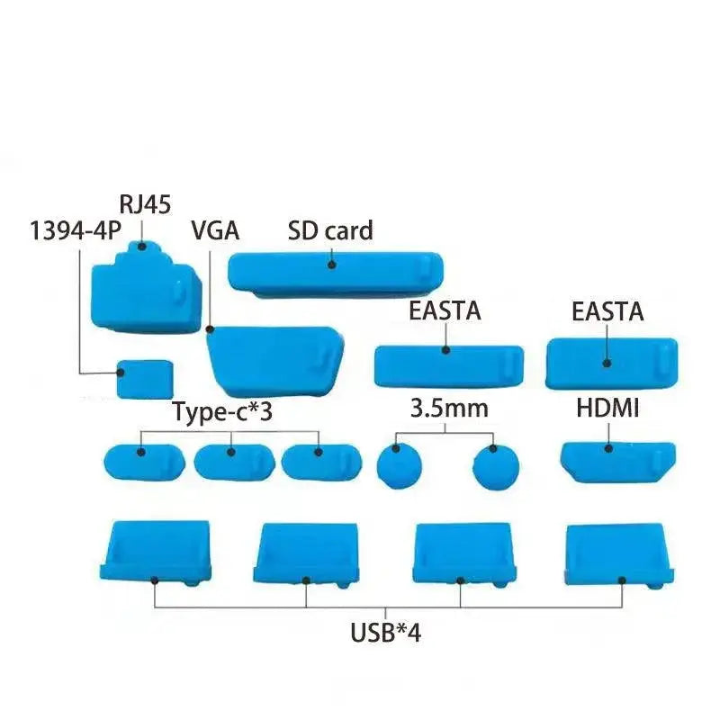 Dustproof Laptop Port Covers For Ultimate Interface Shield