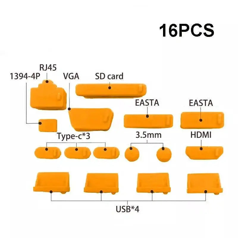 Dustproof Laptop Port Covers For Ultimate Interface Shield