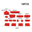 Dustproof Laptop Port Covers for Travel
