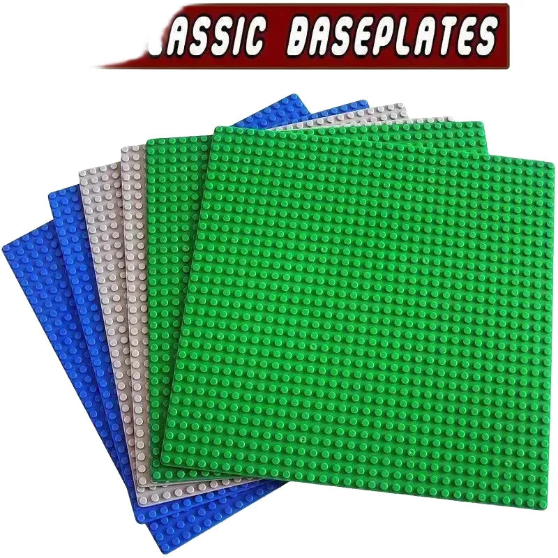 Classic Plate Base: Lego Building Baseplate for Kids Fun - OurLum.com