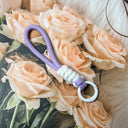 Braided Lanyard Keychain Anti Lost Keyring Accessory Kit