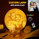 Personalized Moon Lamp for Bedroom Glow