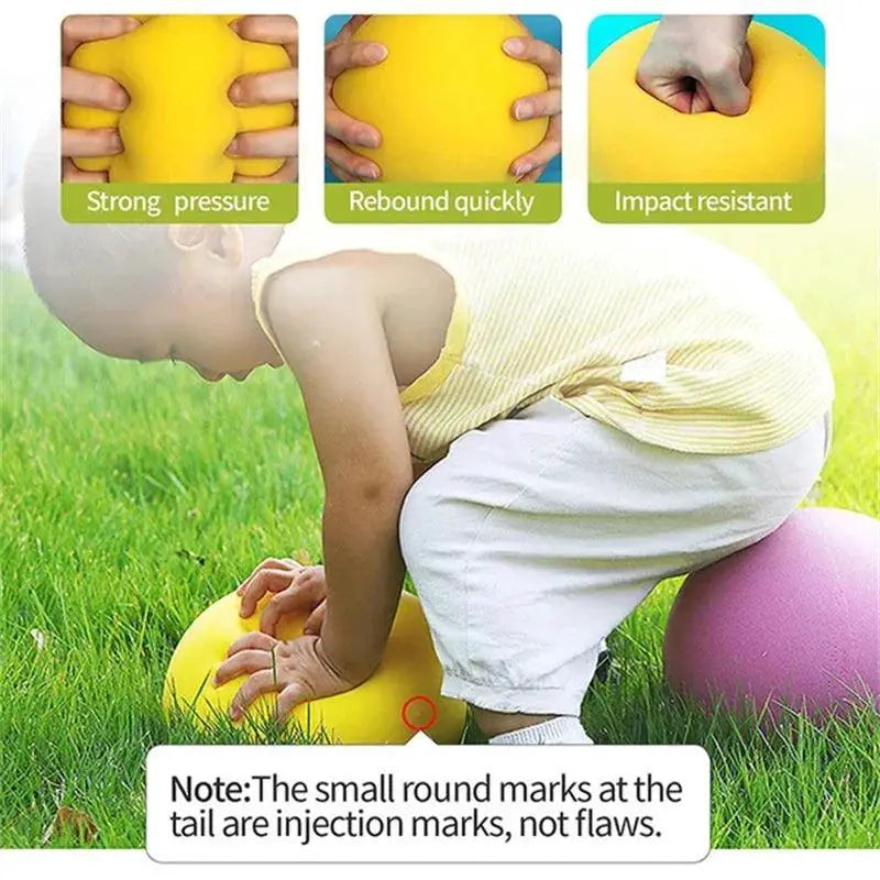 Silent High Density Foam Bouncy Basketball Toy 3 And Up