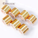 18K Gold Plated Copper Wire Jewelry Kit For DIY Crafts