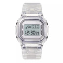 Gold Transparent Digital Sport Watch for Active Lifestyles