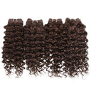 Color 4 Brazilian Curly Hair Extensions