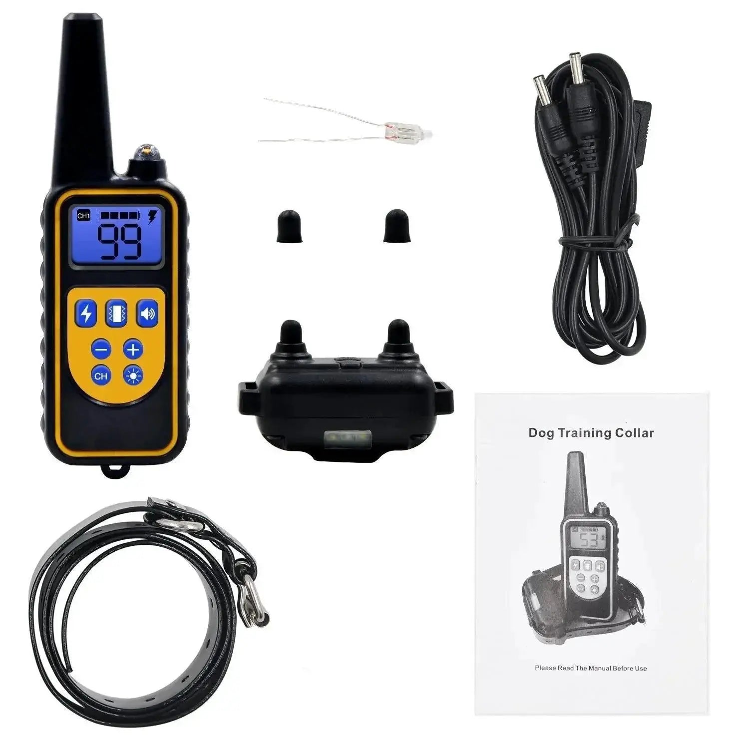 Advanced Waterproof Remote Dog Training Collar 800m Range