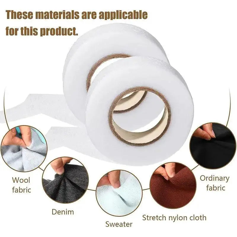 White Fabric Fusion Tape For Seamless Sewing Projects