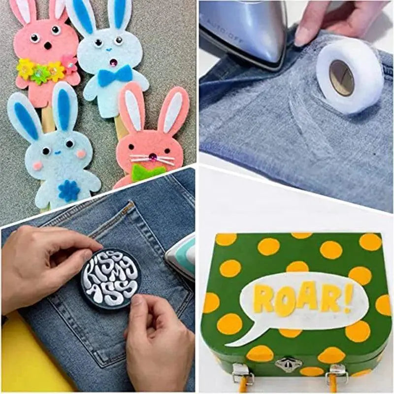 White Fabric Fusion Tape For Seamless Sewing Projects