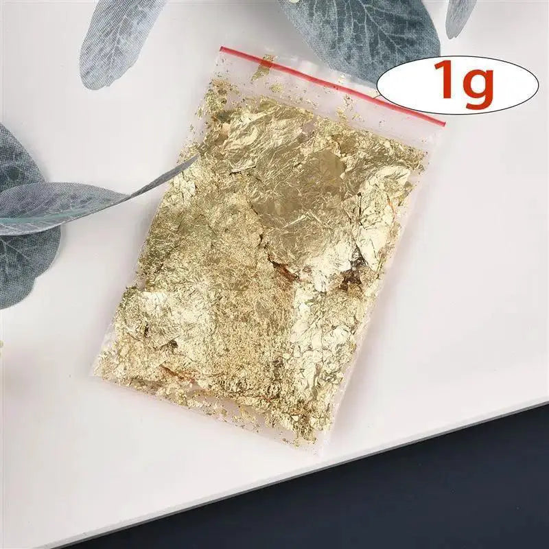 Metallic Foil Flakes For Elegant DIY Art Projects Shimmer