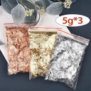 Shiny Foil Flakes for Diy Craft Art