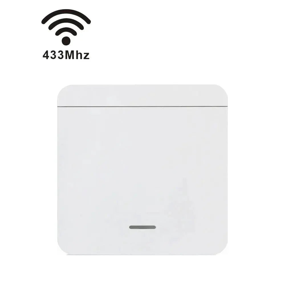 Wireless Smart Wall Panel With Remote Control LED Lighting